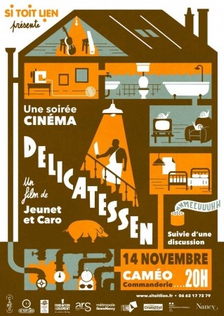 Soirée Cinéma : Delicatessen 14/11/25, 20h